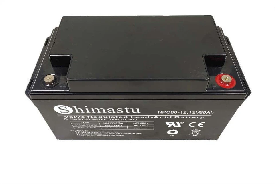 12V 80Ah Derin Döngülü Akü